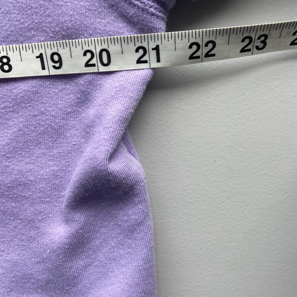 Teddy Fresh Patchwork Cat Sweatshirt Lavender Purple Don't Touch Me Size XL - Picture 8 of 11